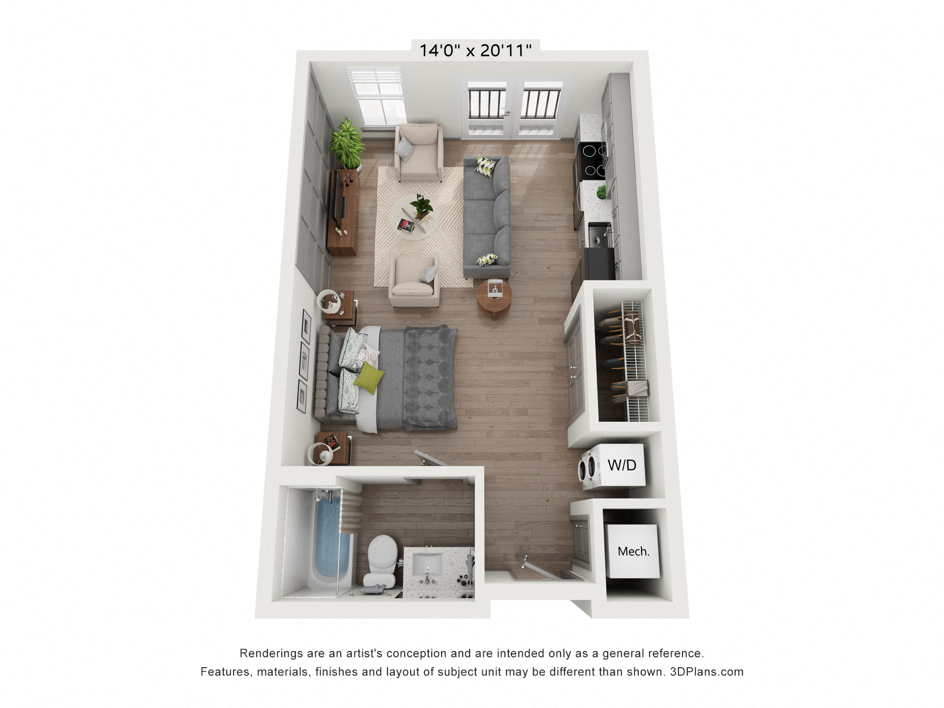 Walker floor plan